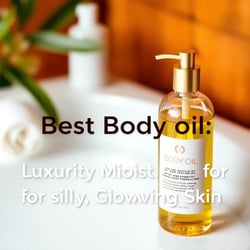 Best Body Oil: Luxurious Moisturizers for Silky, Glowing Skin