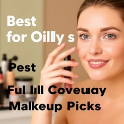 Best Foundation for Oily Skin: Long-Lasting, Full-Coverage Makeup Picks