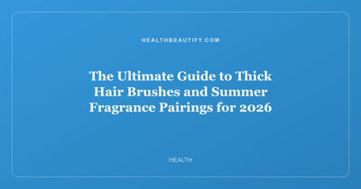 The Ultimate Guide to Thick Hair Brushes and Summer Fragrance Pairings for 2026