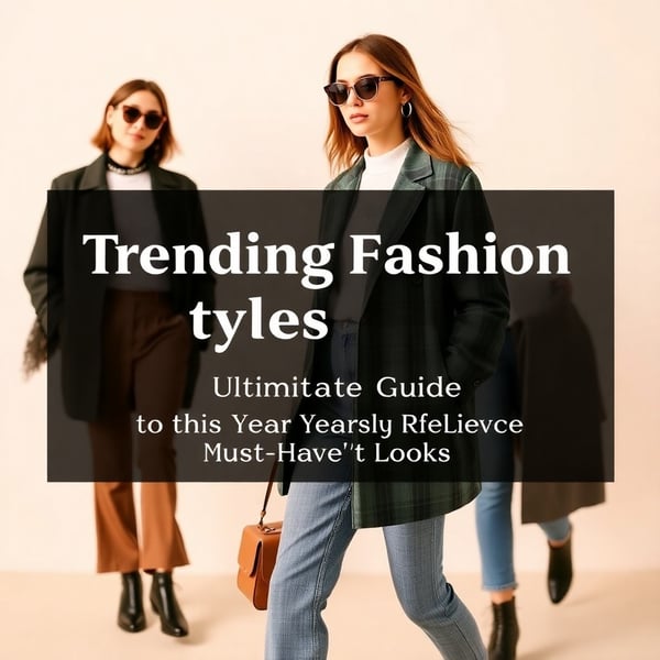 Trending Fashion Styles 2024: The Ultimate Guide to This Year's Must-Have Looks