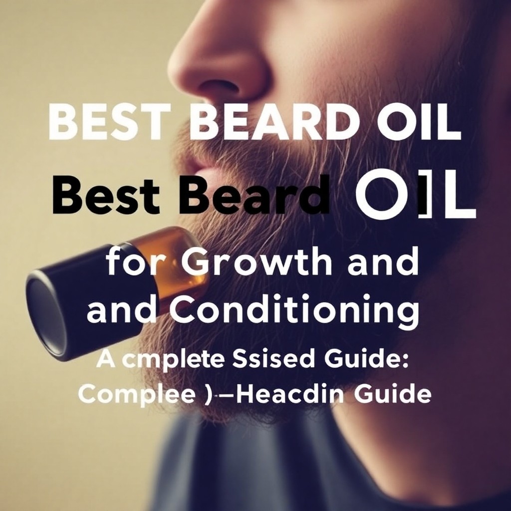 Best Beard Oil for Growth and Conditioning: A Complete Science-Based Guide