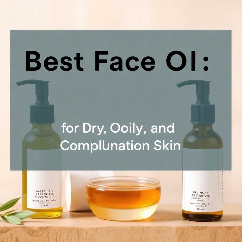 Best Face Oil: Nourishing Oils for Dry, Oily, and Combination Skin