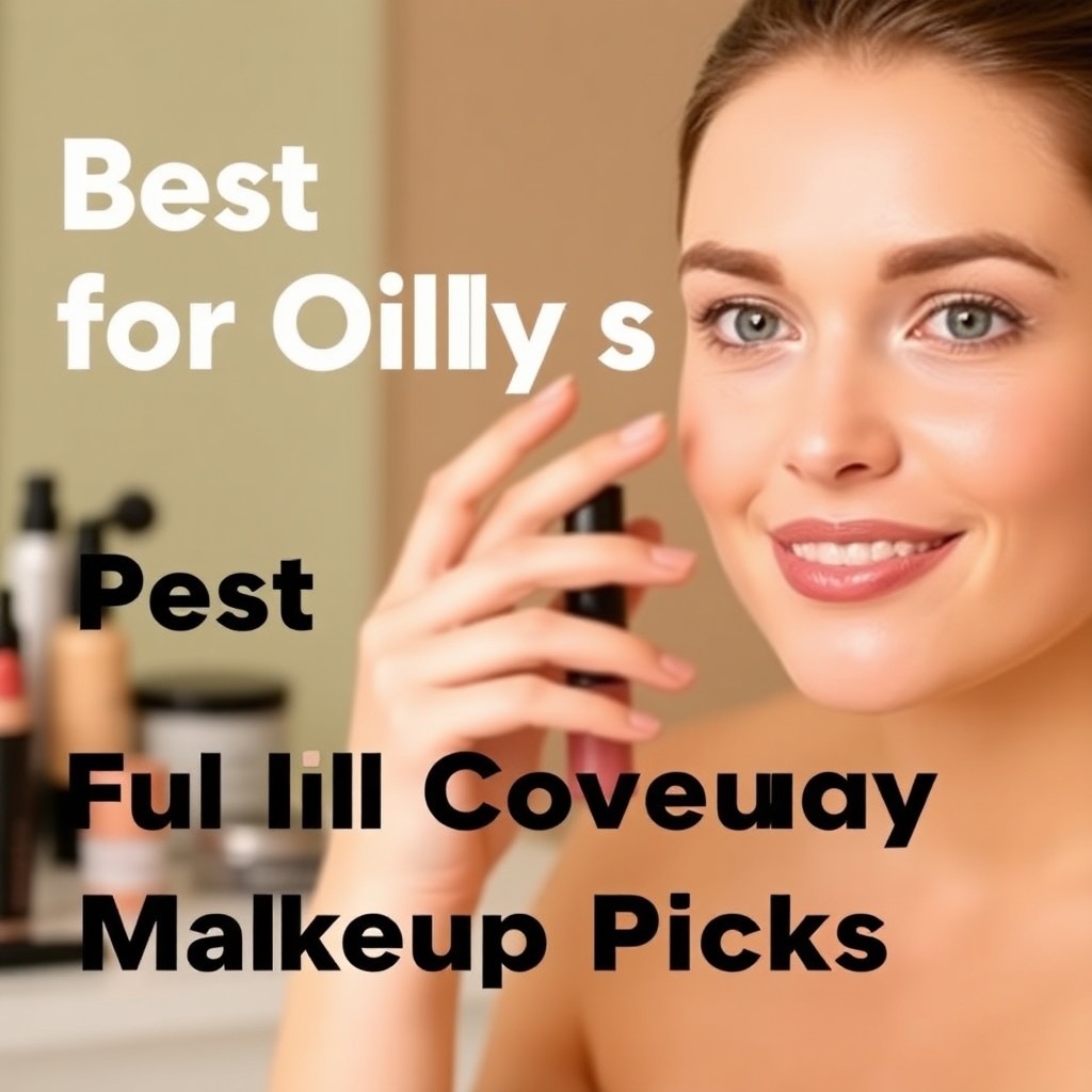 Best Foundation for Oily Skin: Long-Lasting, Full-Coverage Makeup Picks