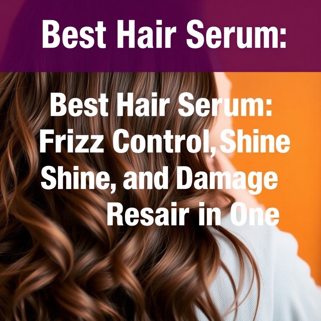 Best Hair Serum: Frizz Control, Shine, and Damage Repair in One