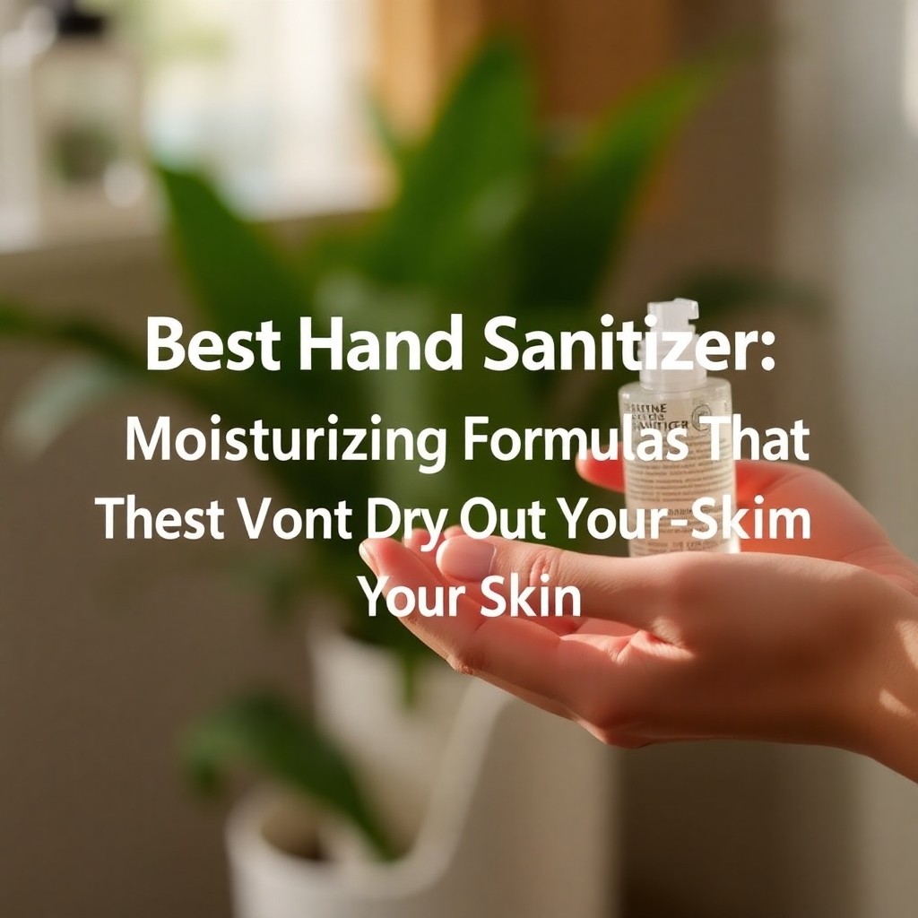 Best Hand Sanitizer: Moisturizing Formulas That Won't Dry Out Your Skin