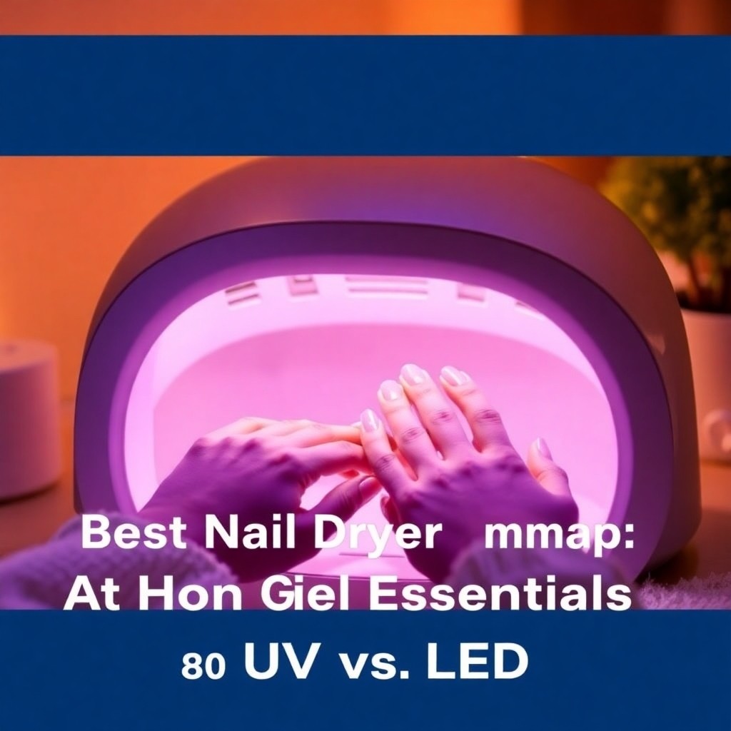 Best Nail Dryer Lamp: At-Home Gel Manicure Essentials and UV vs LED
