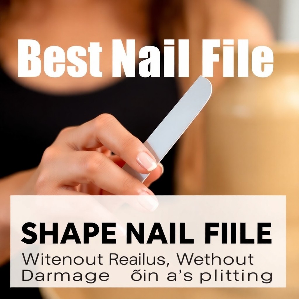 Best Nail File: Shape Nails Without Damage or Splitting