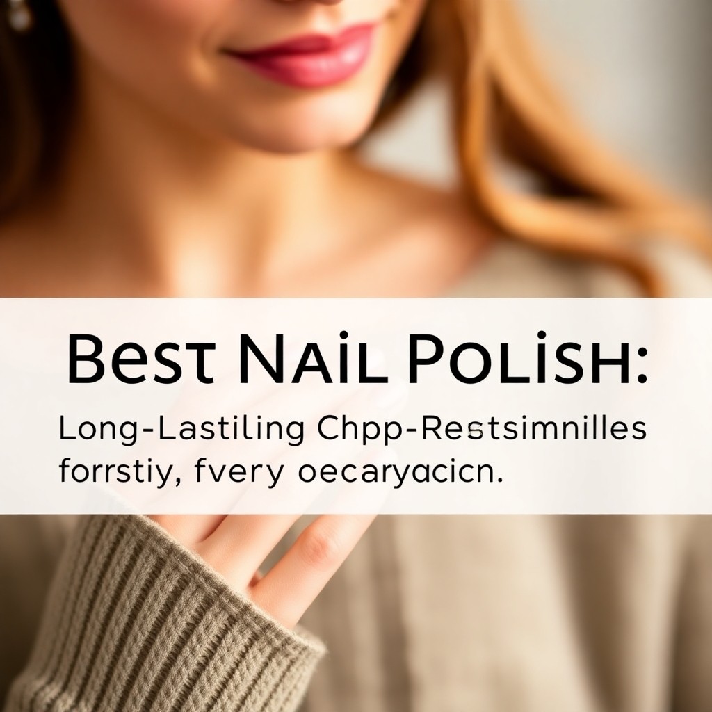 Best Nail Polish: Long-Lasting, Chip-Resistant Formulas for Every Occasion