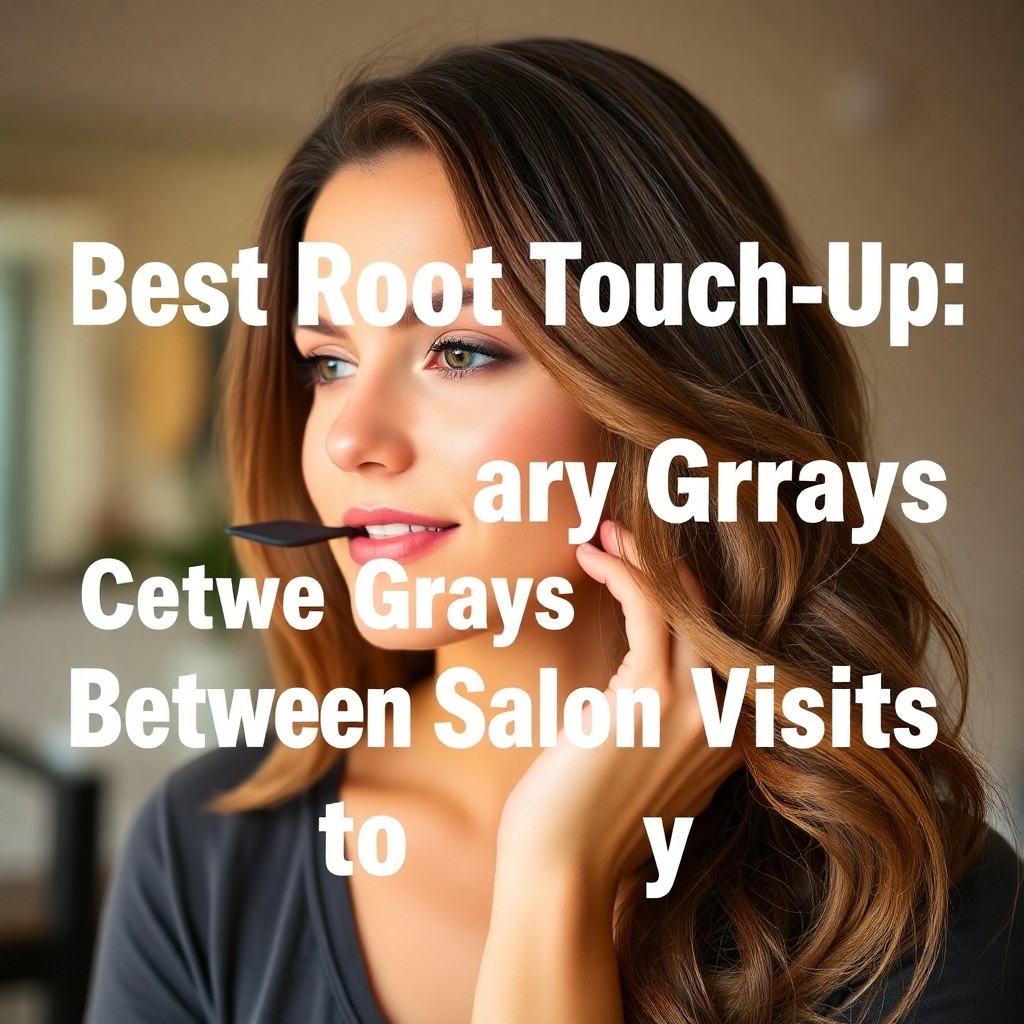 Best Root Touch-Up: Cover Grays Between Salon Visits Instantly