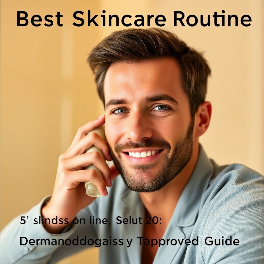 Best Skincare Routine for Men: A Simple, Effective Dermatologist-Approved Guide