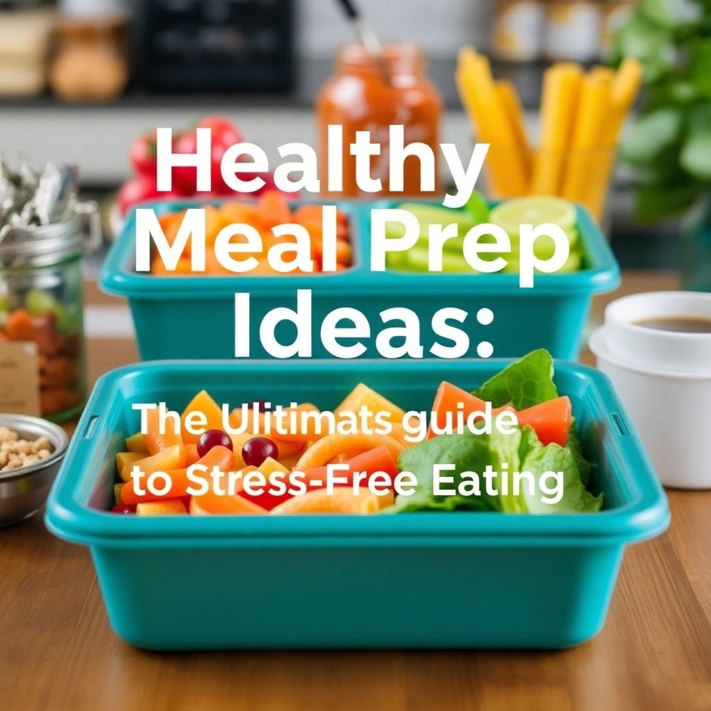 Healthy Meal Prep Ideas: Your Ultimate Guide to Stress-Free Eating