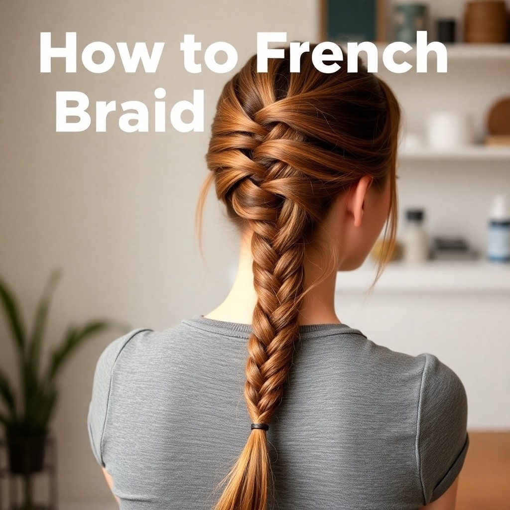 How to French Braid: Step-by-Step Guide for Beginners with Photos