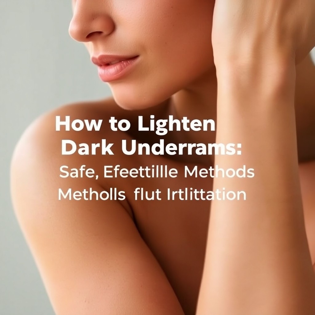 How to Lighten Dark Underarms: Safe, Effective Methods Without Irritation