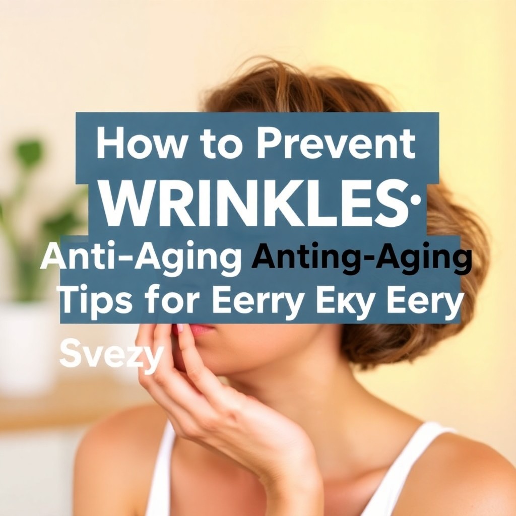 How to Prevent Wrinkles: Anti-Aging Tips for Every Age Group