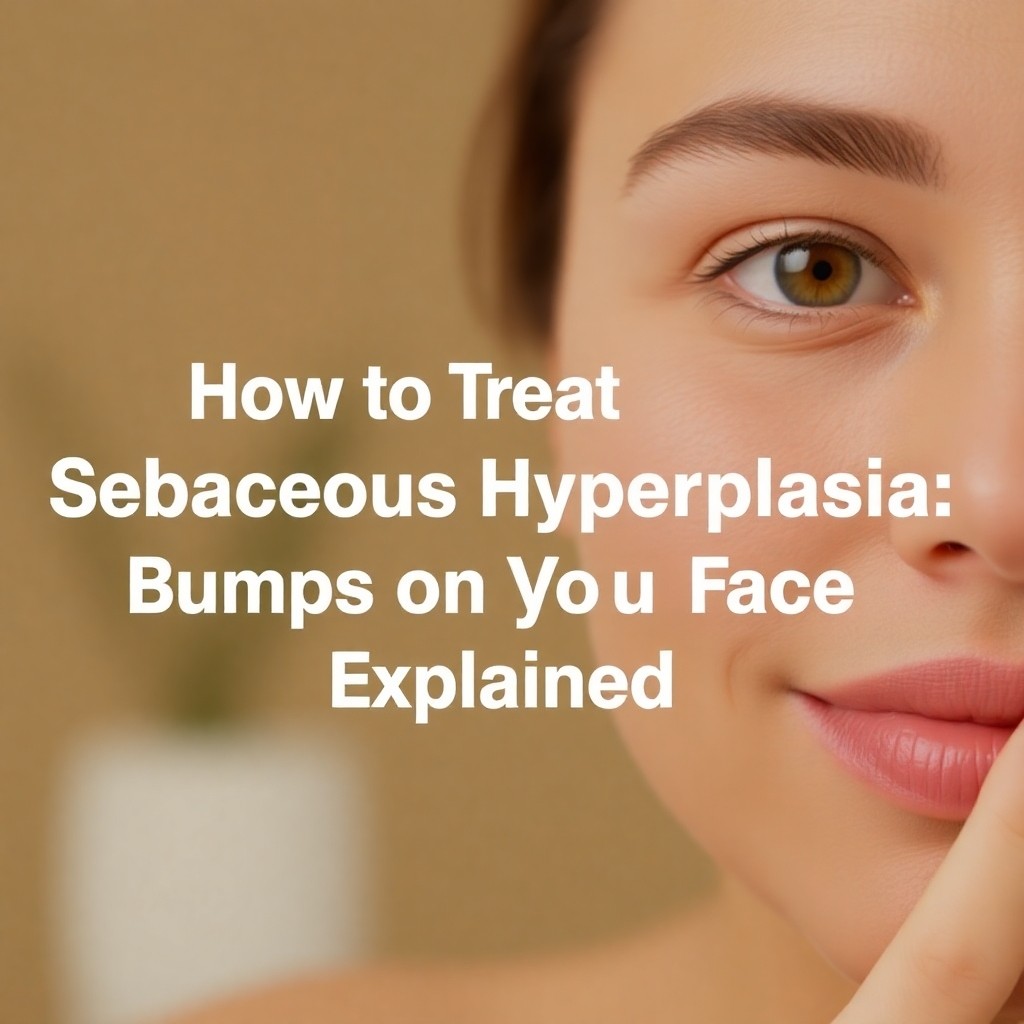 How to Treat Sebaceous Hyperplasia: Bumps on the Face Explained