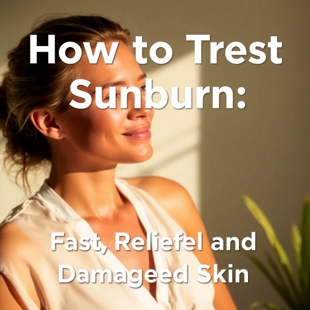 How to Treat Sunburn: Fast Relief and Healing for Damaged Skin