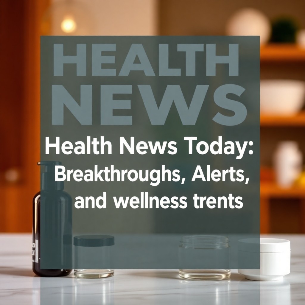 Latest Health News Today: Breakthroughs, Alerts, and Wellness Trends