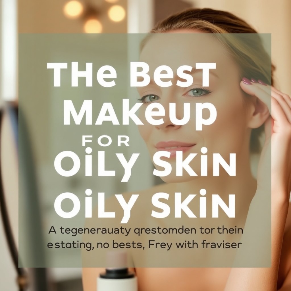 The Best Makeup for Oily Skin: A Complete Guide to Long-Lasting, Shine-Free Beauty