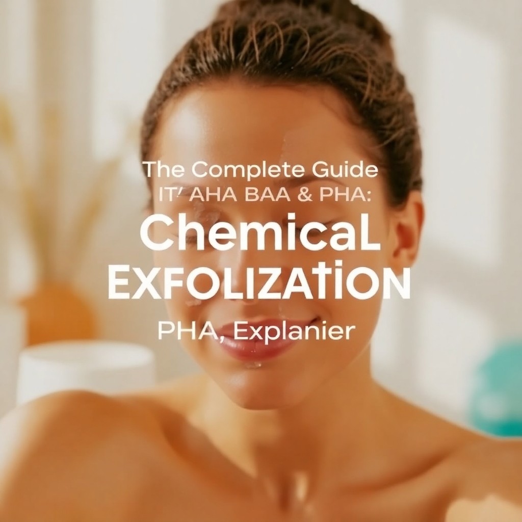 The Complete Guide to Chemical Exfoliation: AHA, BHA, and PHA Explained
