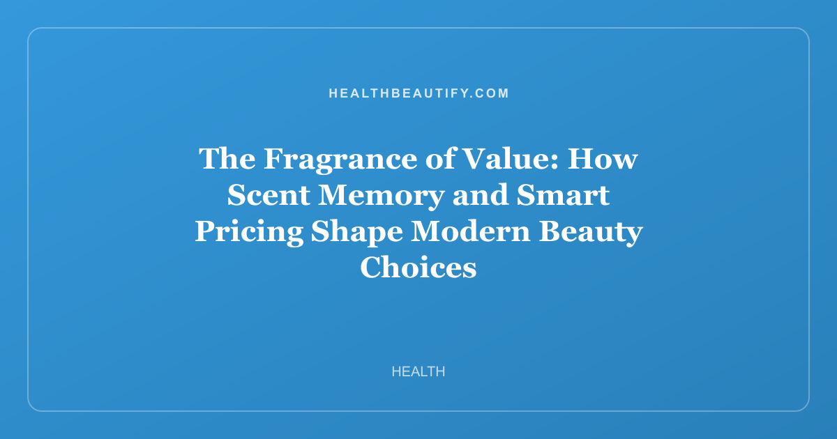 The Fragrance of Value: How Scent Memory and Smart Pricing Shape Modern Beauty Choices