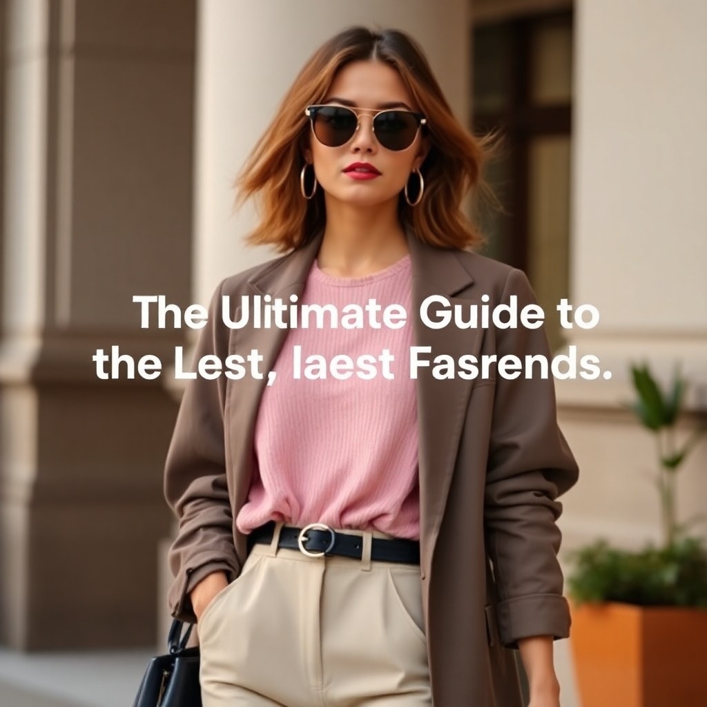 The Ultimate Guide to the Latest Fashion Trends 2025: Sustainability, Tech, and Bold Styles