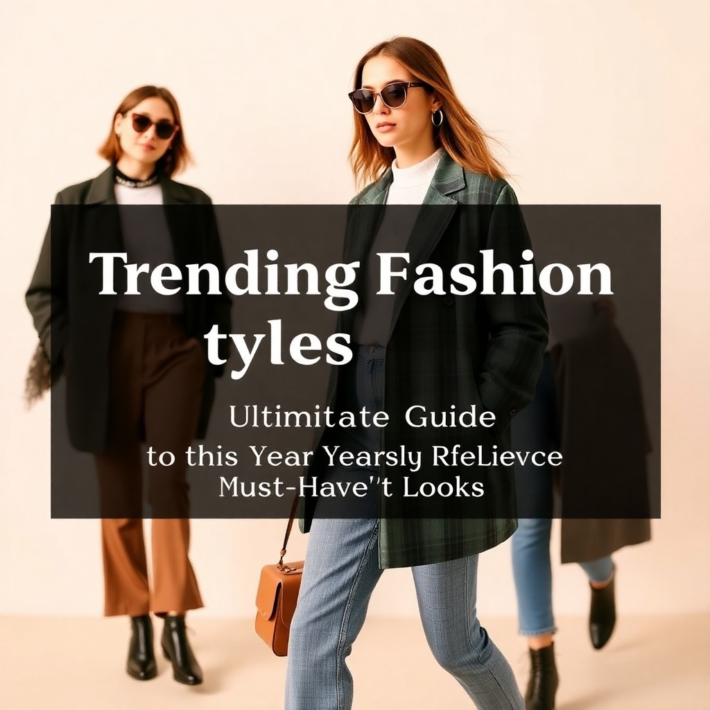 Trending Fashion Styles 2024: The Ultimate Guide to This Year's Must-Have Looks