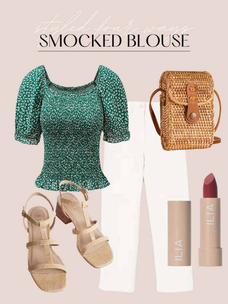 How to style a smocked blouse How to style a smocked blouse