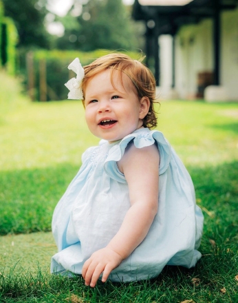 Editorial use only. MANDATORY CREDIT: Misan Harriman/Duke and Duchess of Sussex - SINGLE USE ONLY - HANDOUT /NO SALES/NO ARCHIVESMandatory Credit: Photo by Misan Harriman/Duke and Duchess of Sussex HANDOUT/EPA-EFE/Shutterstock (12976109a)A handout photo made available by Archewell shows Lilibet Diana Mountbatten-Windsor at a birthday picnic on the occasion of her first birthday, at Frogmore Cottage, Windsor, Britain (issued 07 June 2022). The Duke and Duchess of Sussex, Prince Harry and Meghan invited friends and family to celebrate their daughter Lilibet