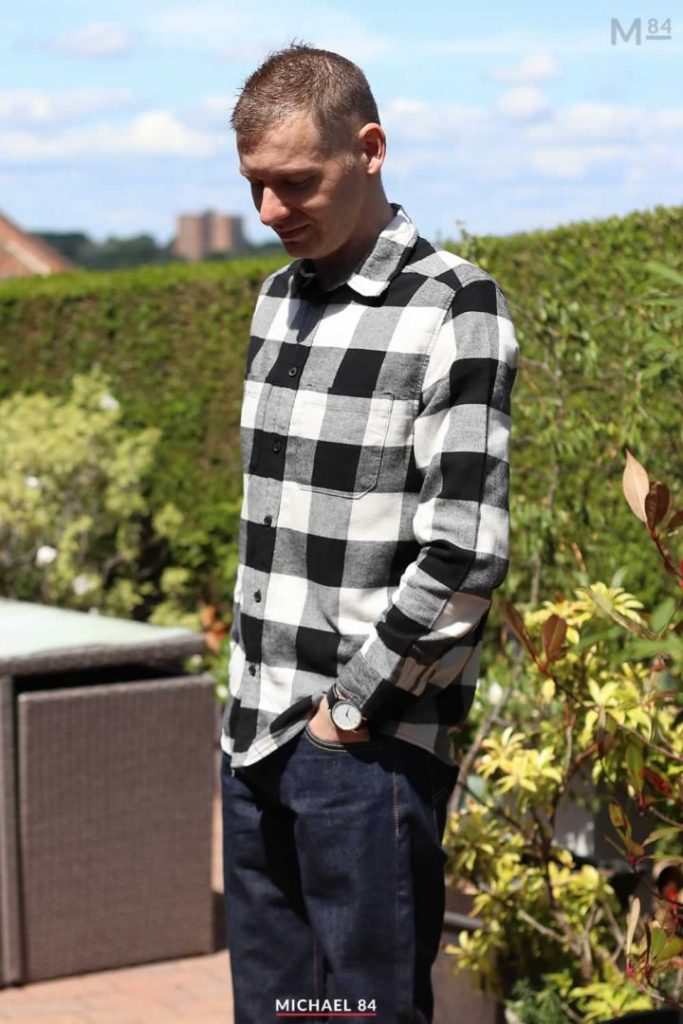 Black And White Plaid Shirt From H&M – Today’s Outfit Style | Michael 84 Black And White Plaid Shirt From H&M – Today’s Outfit Style | Michael 84