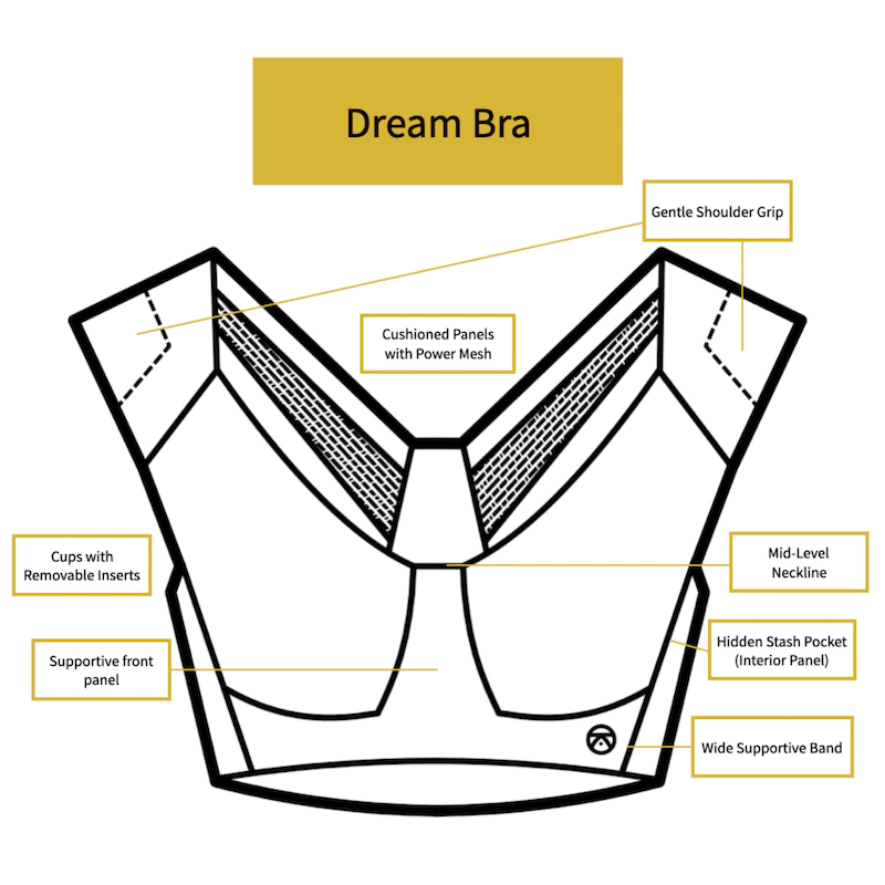 Kinflyte Dream Bra for larger busts