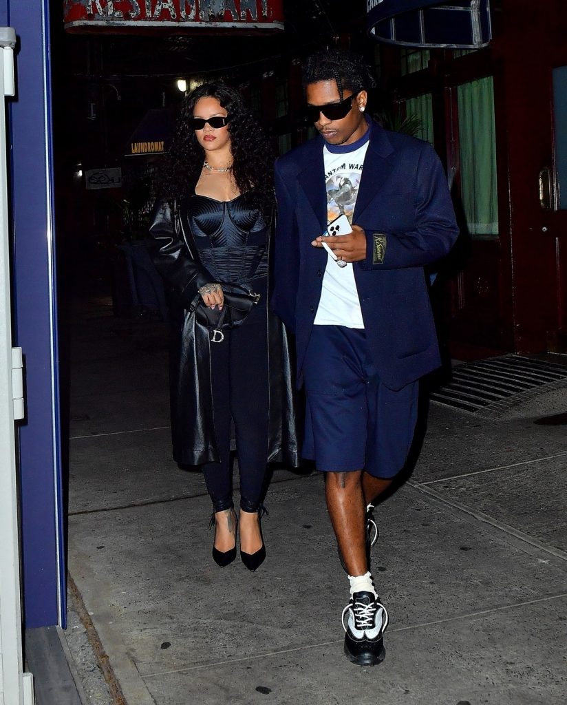 A$AP Rocky Wore Shorts (!) On Mom-And-Dad Date Night With Rihanna A$AP Rocky Wore Shorts (!) On Mom-And-Dad Date Night With Rihanna