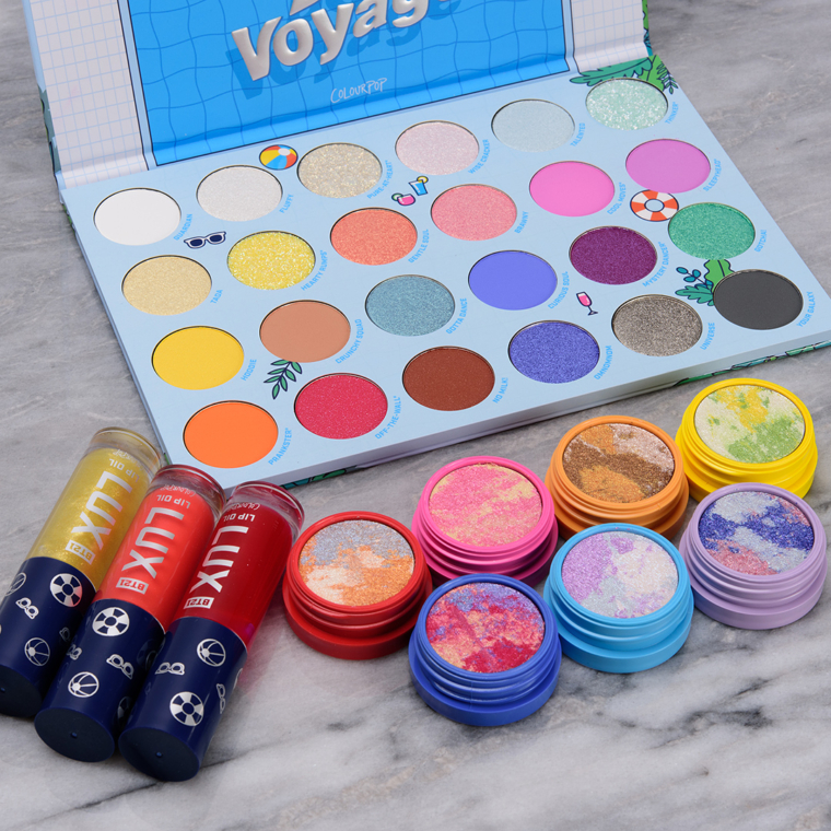ColourPop x BT21 Collection Swatches ColourPop x BT21 Collection Swatches