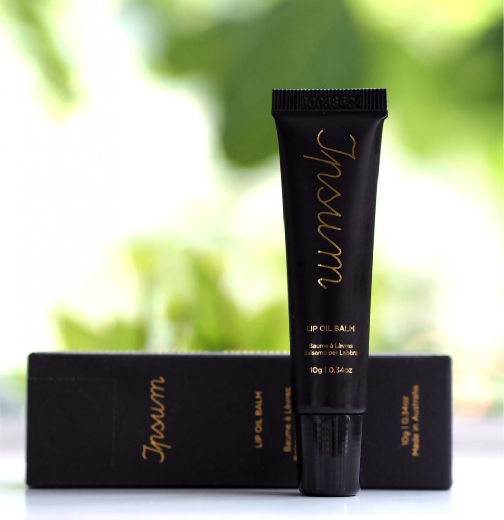 Ipsum Lip Oil Balm | British Beauty Blogger Ipsum Lip Oil Balm | British Beauty Blogger