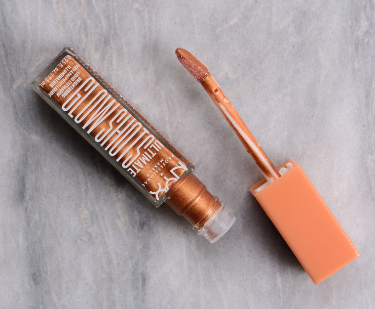 NYX Twisted Tangerine, Mango Moment, Wow Cacao Glow Shots Liquid Eyeshadow NYX Twisted Tangerine, Mango Moment, Wow Cacao Glow Shots Liquid Eyeshadow