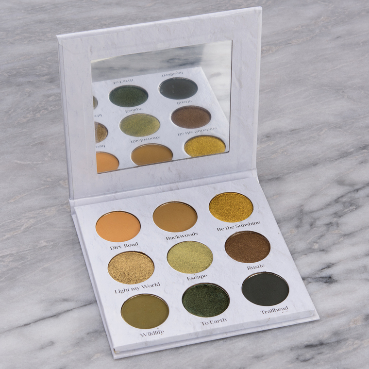 Sydney Grace Eyeshadow Palette Swatches – California Coast (Light and Deep), Mountain Trail Sydney Grace Eyeshadow Palette Swatches – California Coast (Light and Deep), Mountain Trail