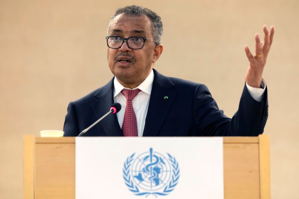 WHO director-general says men who have sex with men should reduce number of sexual partners amid monkeypox outbreak WHO director-general says men who have sex with men should reduce number of sexual partners amid monkeypox outbreak