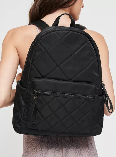Bloomingdale's quilted backpack
