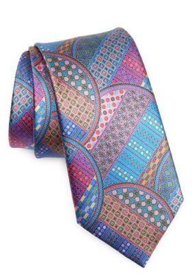Zegna Quindici Geometric Tie