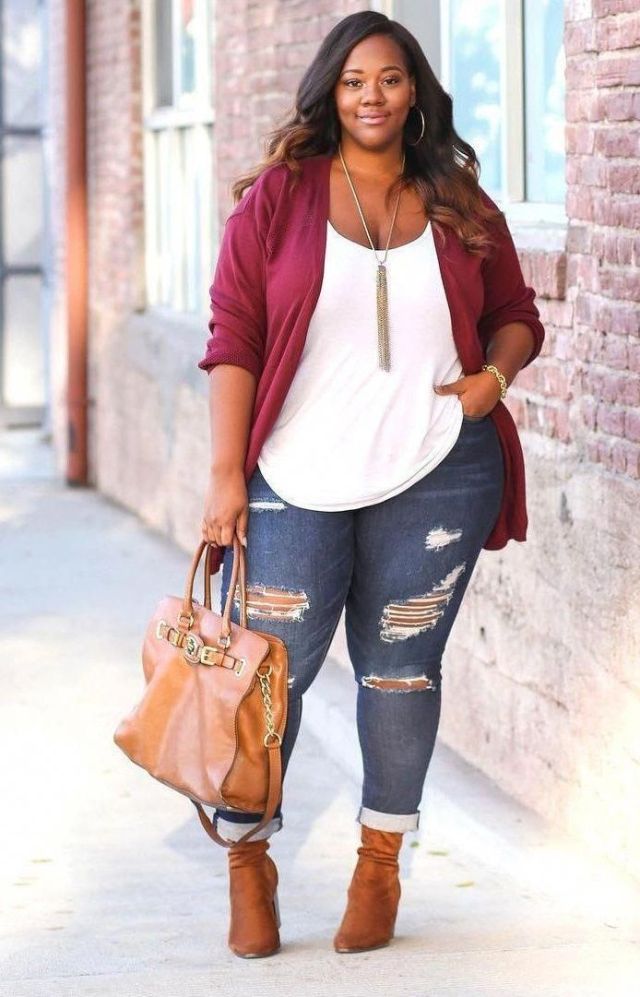 5 Stylish Plus Size Fall Outfits for Curvy Girls 2 Plus-Size-Fall-Outfits