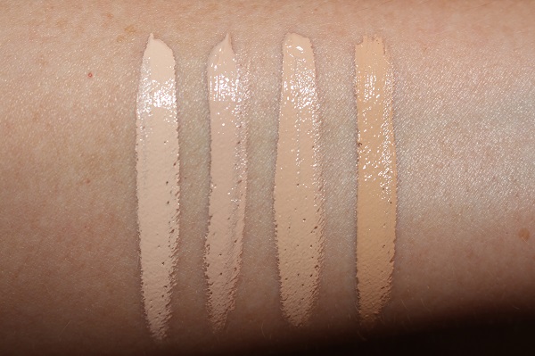 Charlotte Tilbury Beautiful Skin Radiant Concealer Review & Swatches 7 Charlotte Tilbury Beautiful Skin Concealer Swatches - 1, 2.5, 3.5, 5