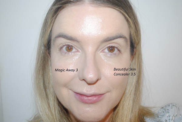 Charlotte Tilbury Beautiful Skin Radiant Concealer Review & Swatches 14 Magic Away 3 vs Beautiful Skin Concealer 3
