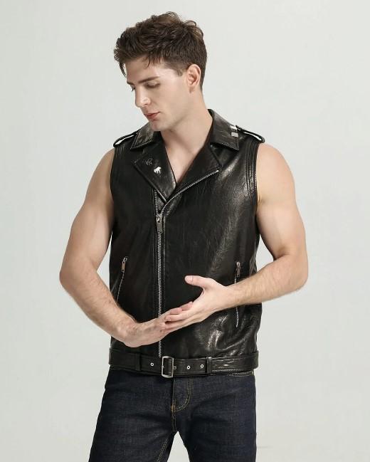 Top Leather Jackets to Gift Your Husband & Boyfriend On Birthday 3 Belted Genuine Leather Jacket