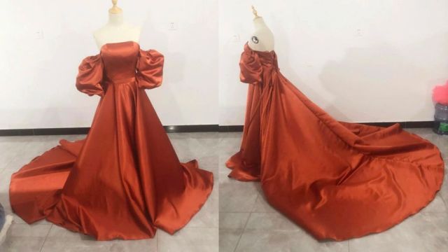 10 Trendiest Satin Bridesmaid Dresses for 2022 - Best Styles & Colors for All Maids of Honor 11 Fantastic ball-gown satin bridesmaid gown