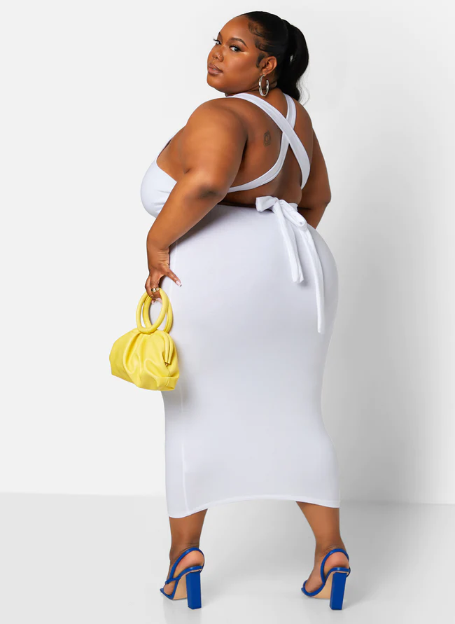 Tempting by Rebdolls
Summer is currently a scorcher and we are sharing 20 of the best plus size white dresses