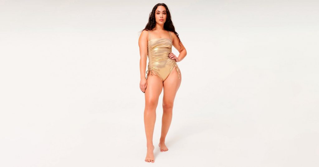 4 Metallic Swimsuits To Dazzle Away The Summer In 4 Metallic Swimsuits To Dazzle Away The Summer In