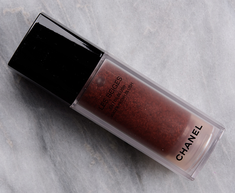 chanel water blush swatches