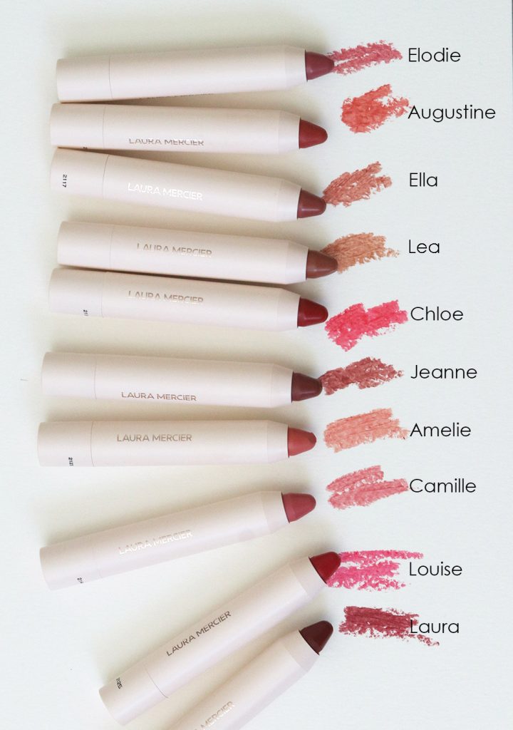 I’m Loving the Laura Mercier Petal Soft Lip Crayons
