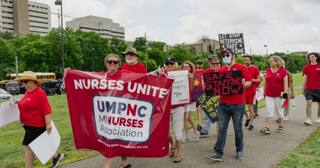 Nurses’ union sues University of Michigan over workload expectations