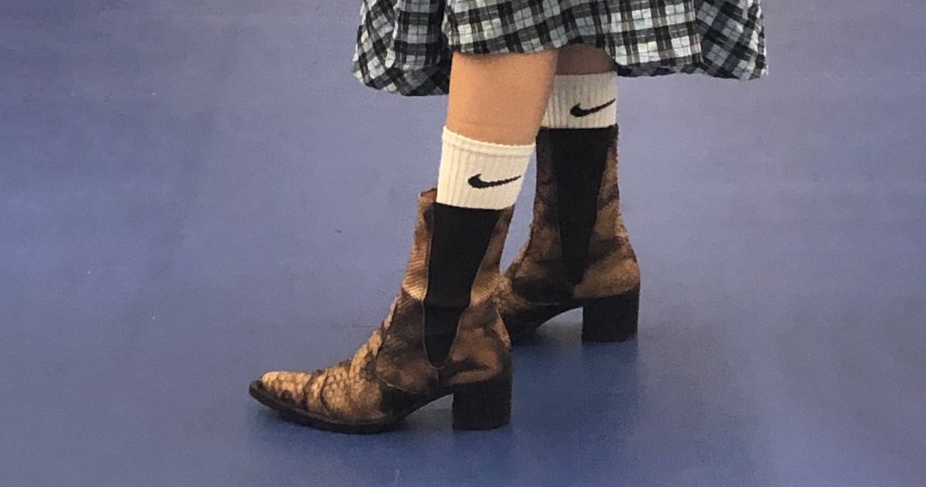The Nike Mid-Calf Sock Is The Unexpected Trend Taking Over Street Style The Nike Mid-Calf Sock Is The Unexpected Trend Taking Over Street Style