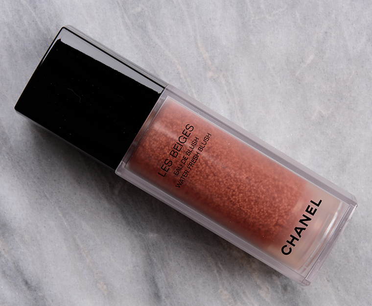 chanel water blush swatches